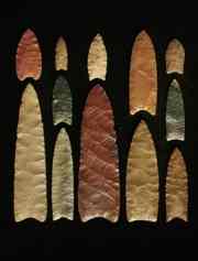 Clovis culture points collected from throughout North America all display the same distinctive shapes that made them so effective at killing big game. New research suggests they were all made within a 200- to 400-year period