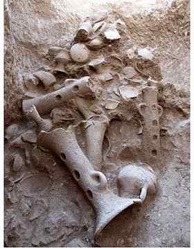 Pagan cultic vessels? 