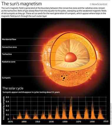 The sun's magnetism