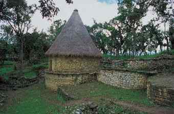 Kuelap Fortress in Amazonas, Peru.