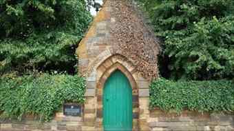 The door of Northampton Castle.