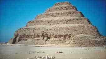 The pieces were pillaged from the vast ancient burial ground of Saqqara