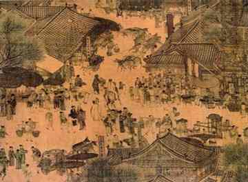 The ancient painting Along the River During the Qingming Festival is being digitized and annotated as part of the eHeritage effort.