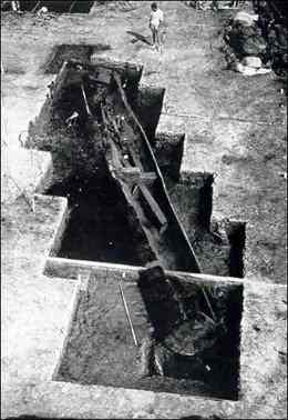 The Hasholme Boat was discovered in 1984 by a local archeologist searching for Roman remains.