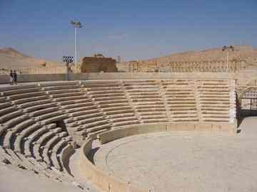 Amphitheatre in Palmyra, Syria