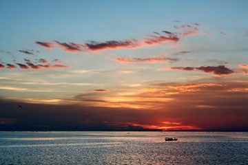 The mouth of Poyang Lake in Jiangxi Province.