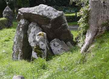The 5,000-year-old Tirnony dolmen near Maghera.