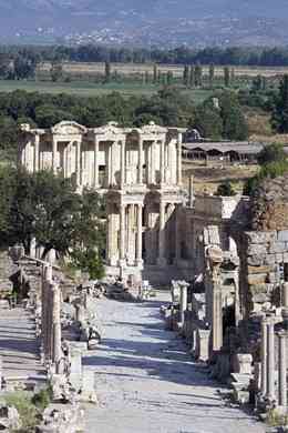 Ephesus was once the most powerful city in Asia Minor.