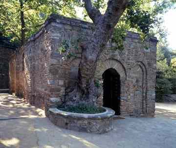 When excavations began in the nineteenth century, the House of the Virgin was one of the monuments discovered.