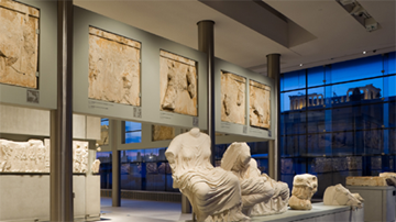 The Parthenon Gallery in the New Acropolis Museum (Photo: Nikos Daniilidis)
