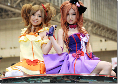 unknown cosplay 47 / macross frontier cosplay - ranka lee and sheryl nome
