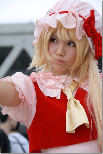touhou project cosplay - flandre scarlet from comiket 2010