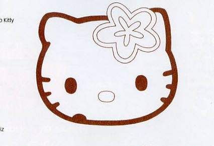 KITTY Y SUS AMIGOS LAMINAS PARA PINTAR