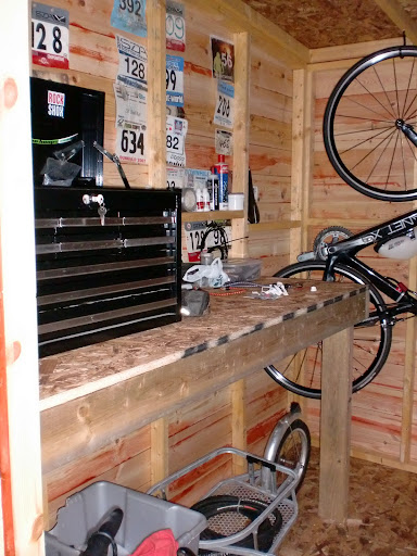 Bike shed/workshop size spec. â