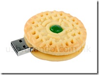 USB Biscuit Flash Drive Round