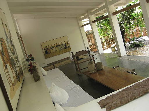 Casa Blanco patio in Hacienda Isabella in Indang, Cavite