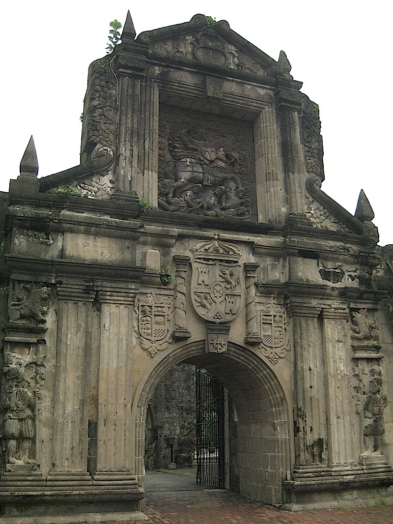 main entrance of Fort Santiago in Intramuros