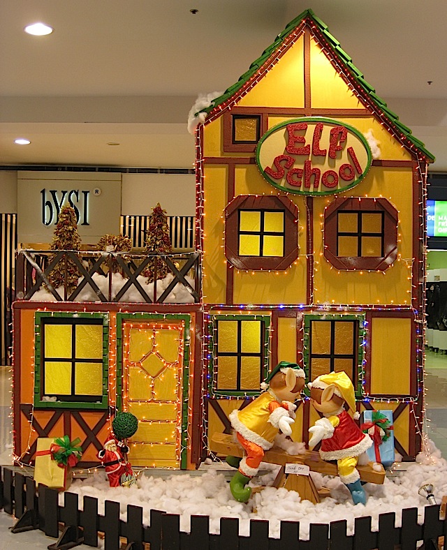 Elf School at the Christmas Village in The Block at SM City North EDSA