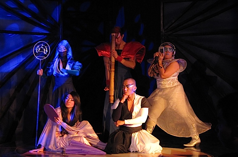 the five gods in the play 'Si Pilandok at ang Bayan ng Bulawan'