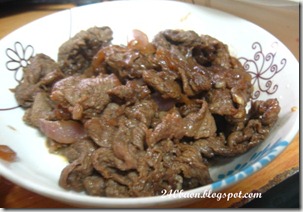 balsamic beef salpicao, by 240baon