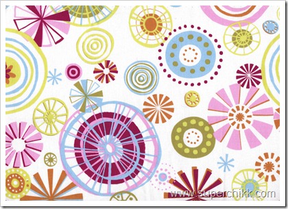 Candy Carnival Fabric Sample, Crop