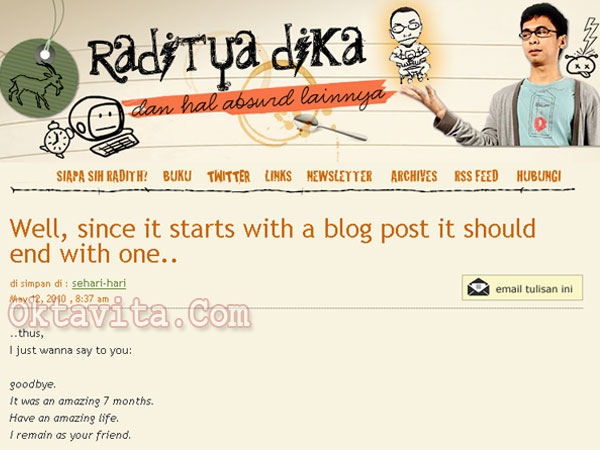 Status Lucu Raditya Dika  Blog Kata2