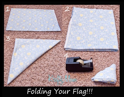 Folding your flag