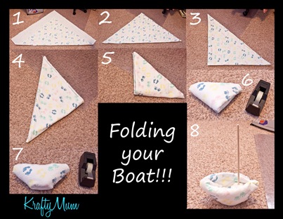 Folding your boat