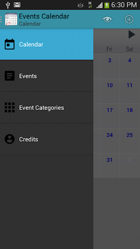 Events Calendar Planner