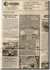 2o Desafio Cross Country do Bem Te Vi no Jornal Gazeta