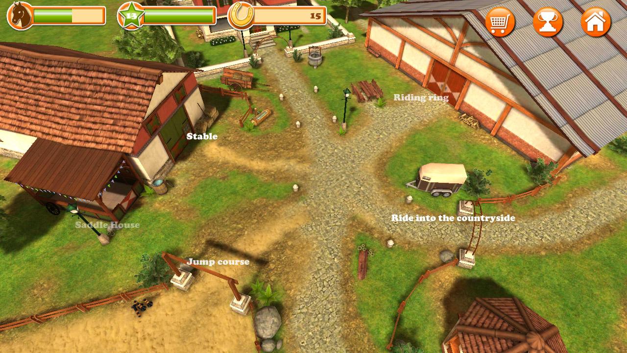 HorseWorld 3D: Meu Equitação - Screenshot