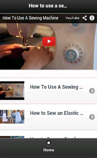 【免費音樂App】How to use a sewing machine-APP點子