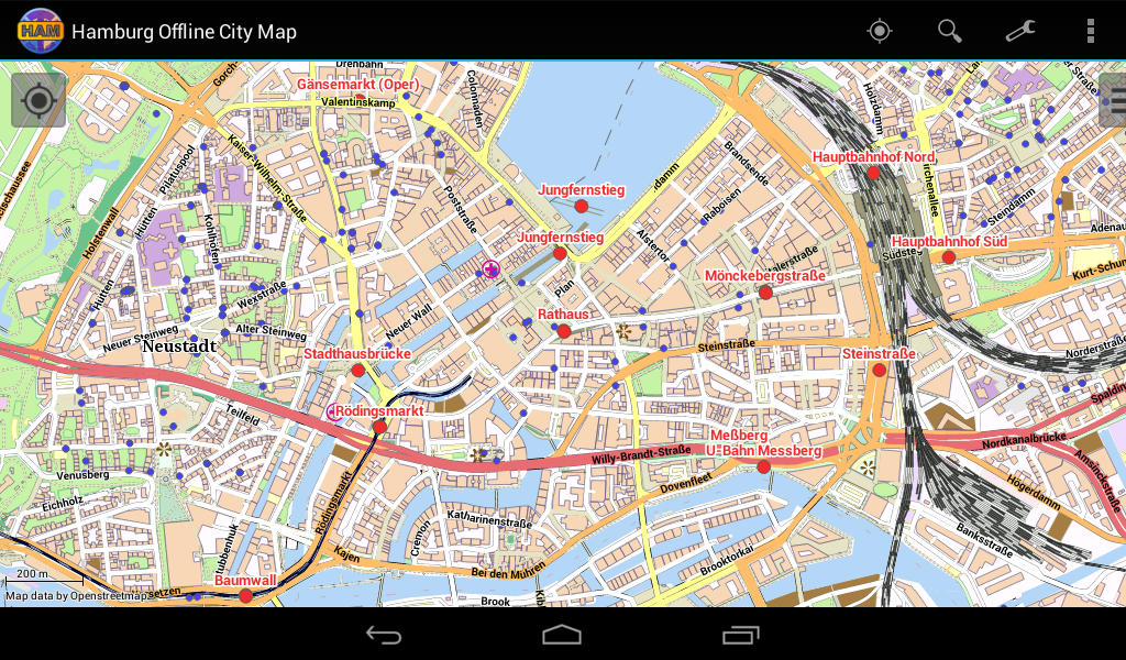 Hamburg Offline City Map Android Apps on Google Play