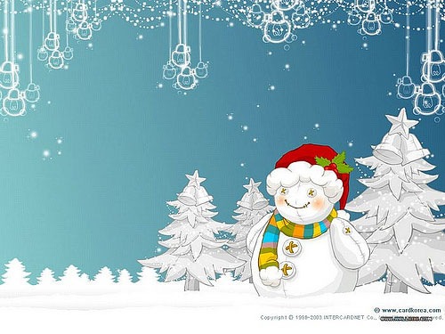 Snow White Christmas Desktop
