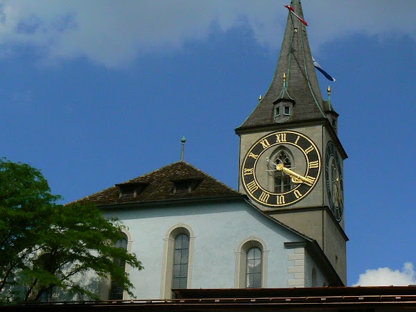 Obiective turistice Elvetia: Fraumunster, Zurich