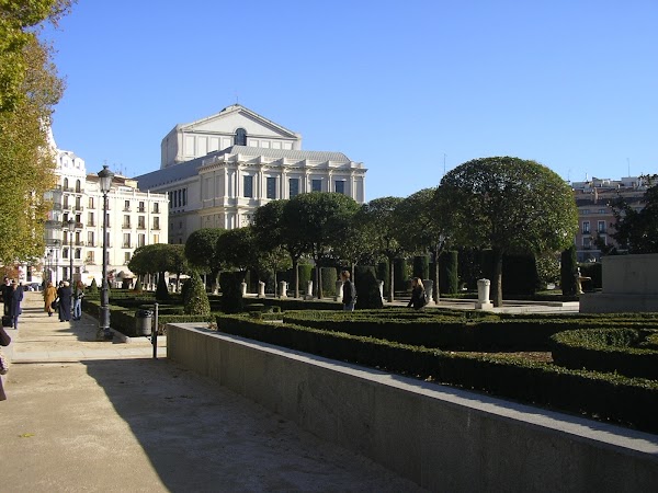 Imagini Spania: Plaza de Oriente, Madrid