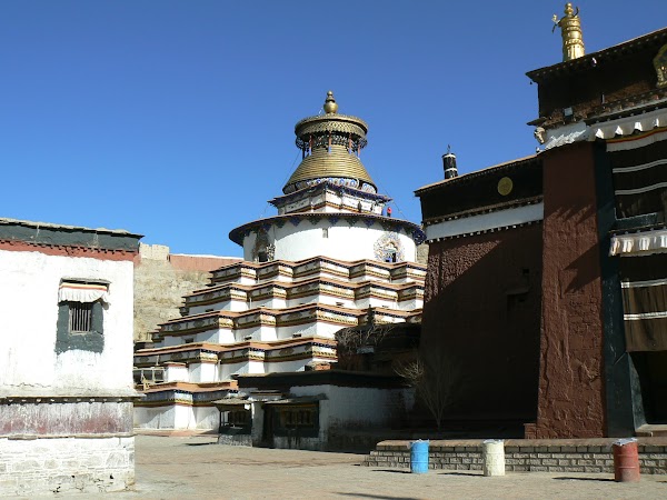 Obiective turistice Tibet: chorten Gyantse