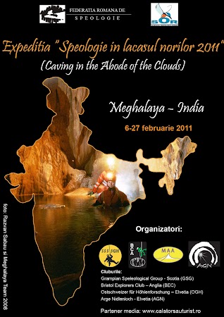Expeditie speologica in India