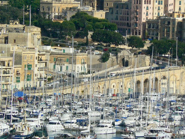 Obiective turistice Malta: Vittoriosa 3 Senglea.JPG