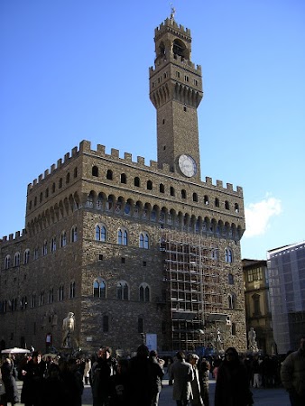 Obiective turistice Italia: Florenta, Palazzo Vecchio.JPG
