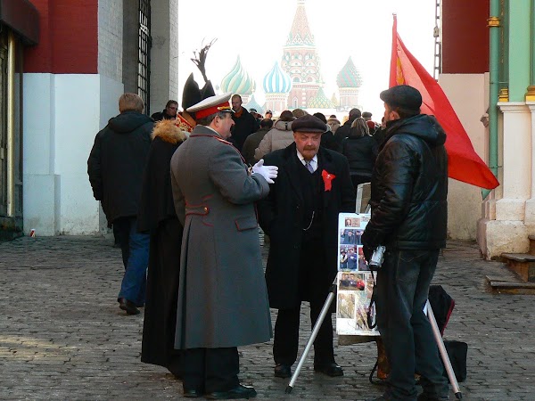 Obiective turistice Rusia: Stalin cu Lenin la o vorba, Moscova