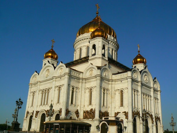 Obiective turistice Rusia: Catedrala lui Isus Mantuitorul, Moscova