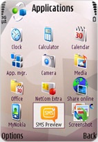 SMS Preview for E71 and E71x screenshot