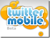 Twitter mobile logo - Makers of Twitter mobile for E71 and S60 phones