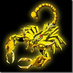 Armadura de Oro de Escorpion