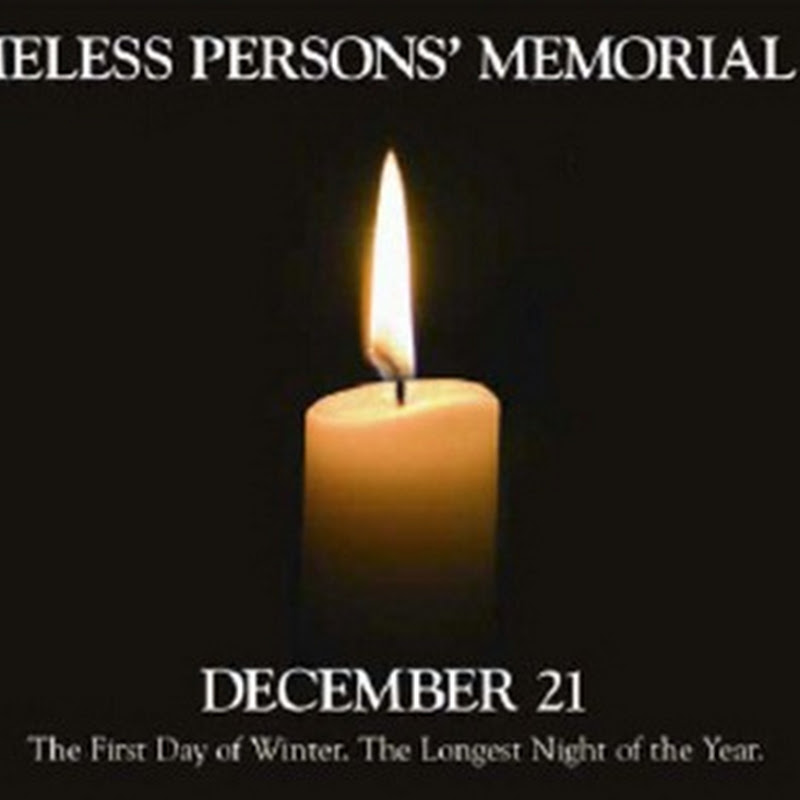 National Homeless Persons' Memorial Day