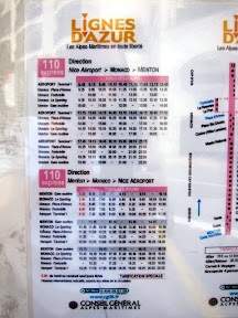 Bus Schedule from Monaco to Nice Airport