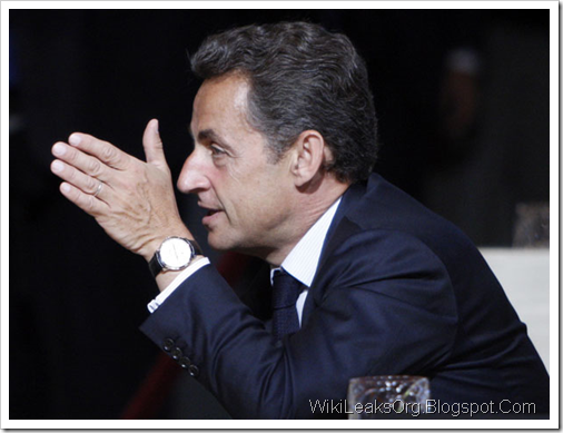 Фото Николя Саркози. Отголоски публикаций Wikileaks во Франции и Испании