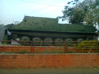 Indian Army OT-62 Topas Armoured Vehicle [Khadki, Pune]