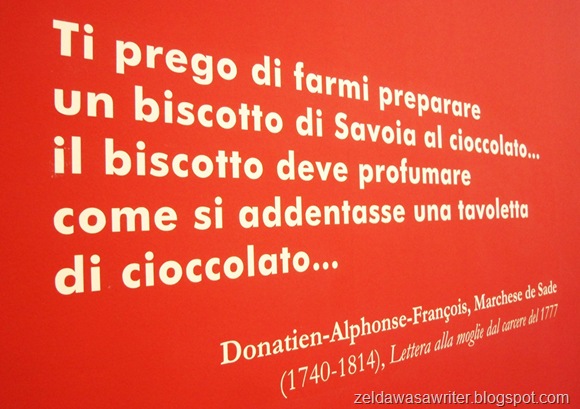 Salone del Libro di Torino, cioccolato